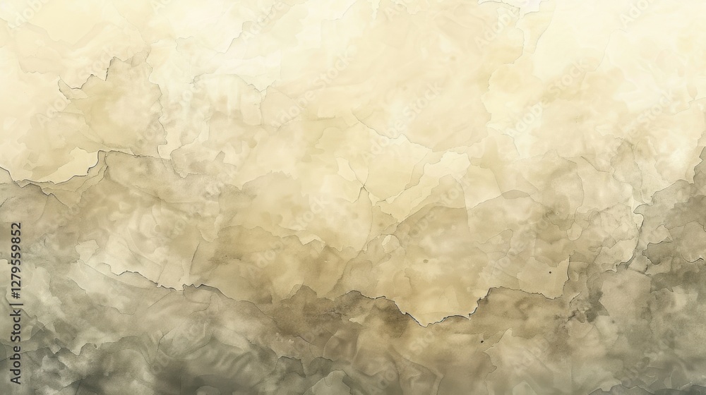 Obraz premium Dreamy watercolor texture with soft, pastel colors, perfect for peaceful and serene designs