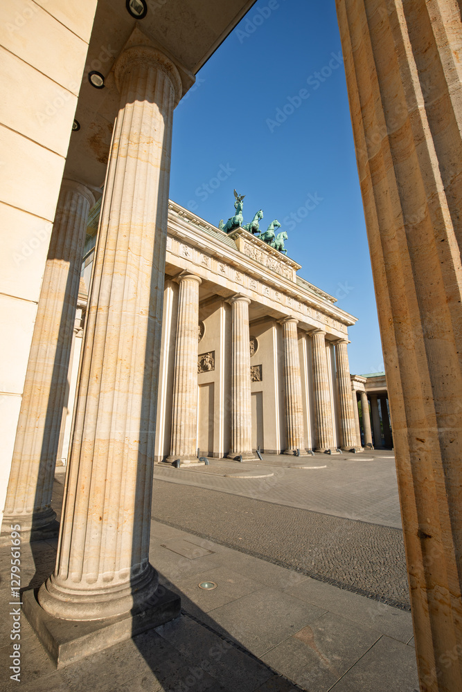 Historic Brandenburg Gate, Berlin, Germany