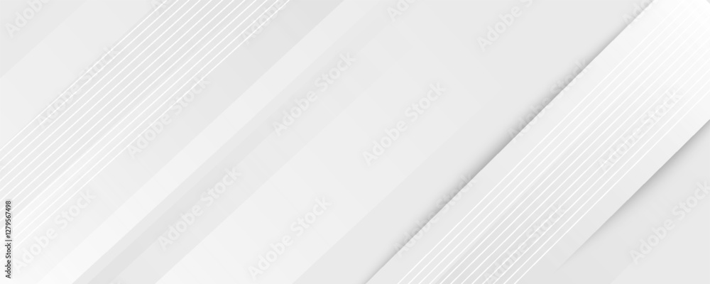 Obraz premium Dot white gray wave light technology texture background. Abstract big data digital concept.eps