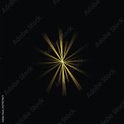 Sunlight special lens flash light effect on transparent background. glowing abstract sun burst with digital lens flare