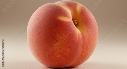The smooth, velvety surface of ripe peaches, with a hint of blush and golden undertones