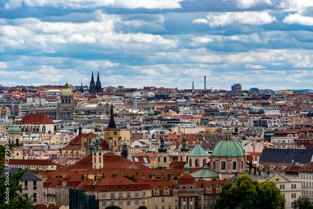 Fototapeta premium panorama of prague