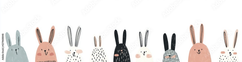 A charming Easter set. Egg with ears and a baby chicken inside it. Cute eggs A charming Easter set. Egg with ears and a baby chicken inside it. Cute eggs