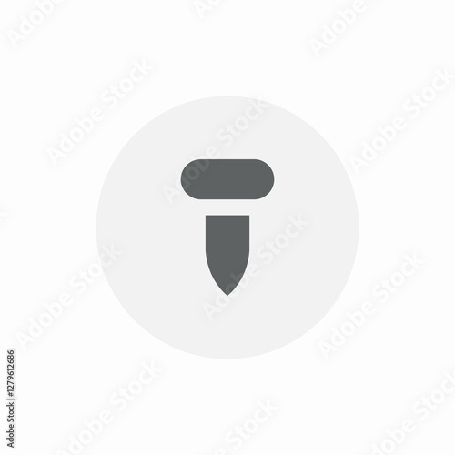 construction prick icon sign vector