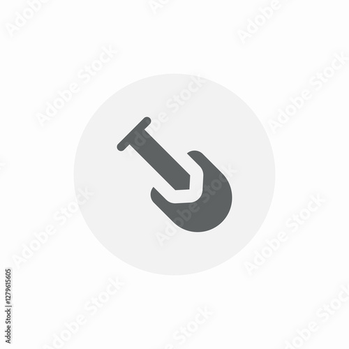 shovel dig icon sign vector