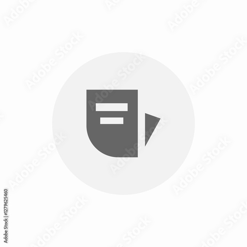 page pile icon sign vector