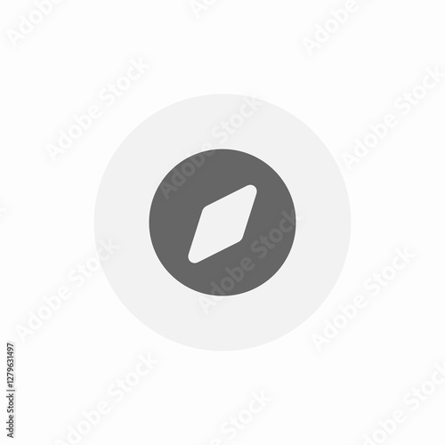 compass directions application icon sign vector