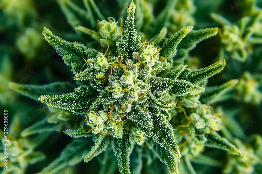 top view copy spase close up flower buds cannabis Background, marijuana, weed top view copy spase close up flower buds cannabis Background, marijuana, weed