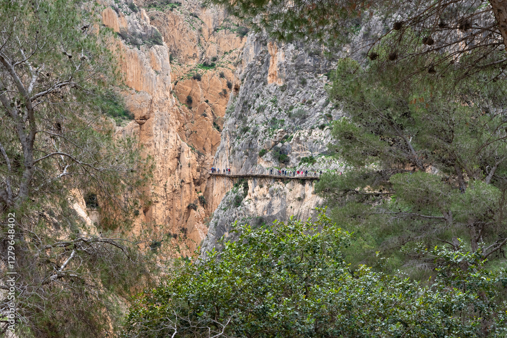 Obraz premium Caminito Del Rey, Malaga, Spain 
