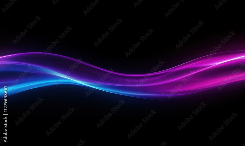 Abstract close-up of a bright neon wave flowing smoothly across a dark surface, creating a futuristic effect. Bold tones and smooth gradients dominate, Abstract close-up of a bright neon wave flowing smoothly across a dark surface, creating a futuristic effect. Bold tones and smooth gradients dominate,