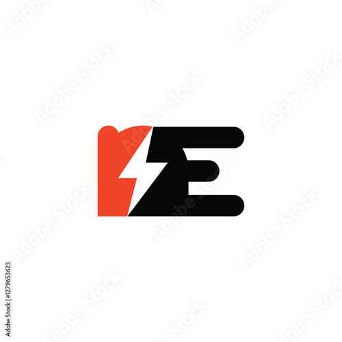Free Download Modern EN or NE Energy  Monogram Logo for Professional Use - GFXLoad