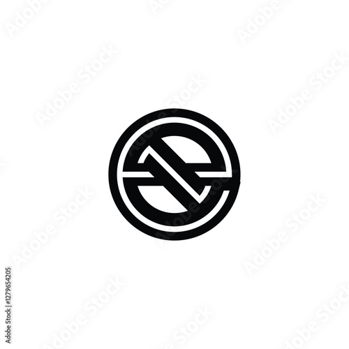 Free Download EN NE Letter Logo Design with a Minimalist Flair - GFXLoad