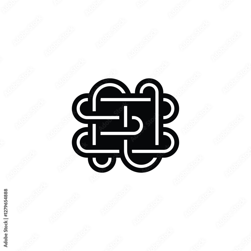 Alphabet Monogram EN NE Letter Logo for Branding Solutions Alphabet Monogram EN NE Letter Logo for Branding Solutions
