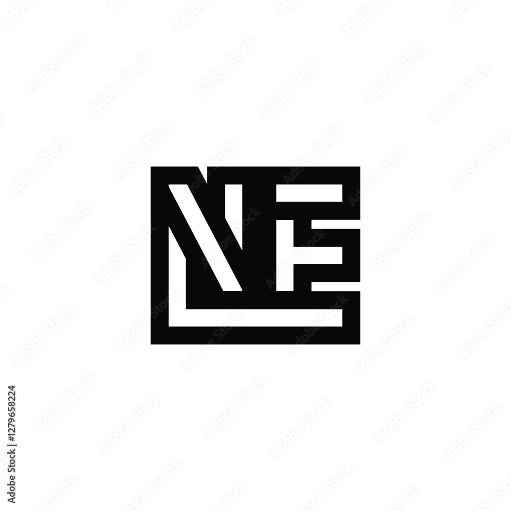 Elegant EN Letter Logo Design for Business Identity Elegant EN Letter Logo Design for Business Identity