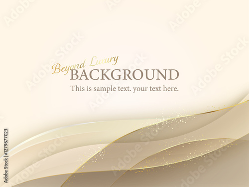 エレガントな背景フレーム素材 (バック　背景　フレーム　バナー　カード　ラグジュアリー)	