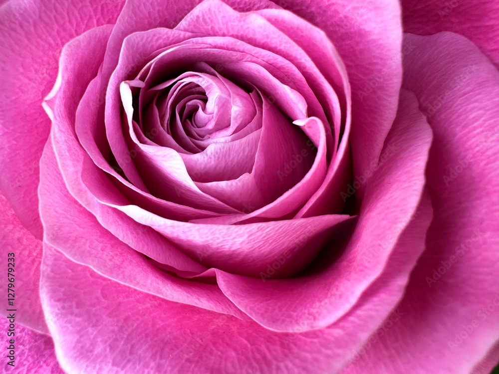 Beautiful pink rose with beautiful petals in macro opened and spread its petals Beautiful pink rose with beautiful petals in macro opened and spread its petals