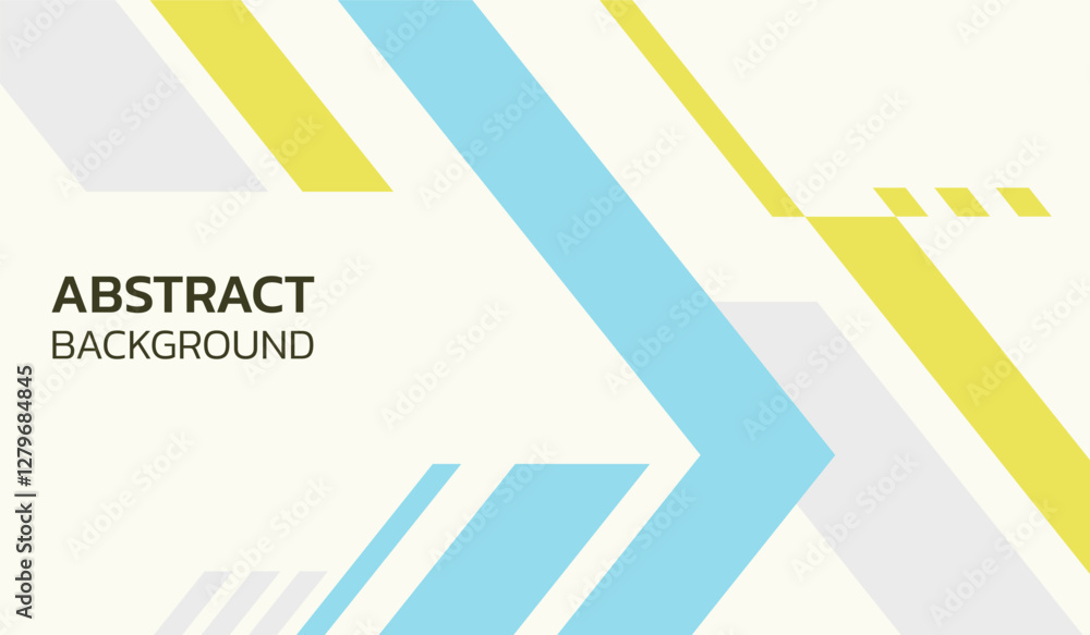 Blue and yellow abstract geometric background vector illustration Blue and yellow abstract geometric background vector illustration