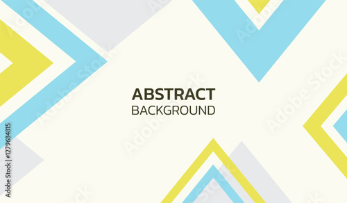 Free Download Blue and yellow abstract geometric background vector illustration - GFXLoad