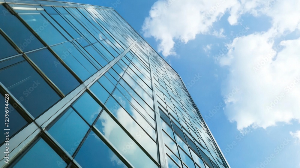 Glass skyscraper Glass skyscraper