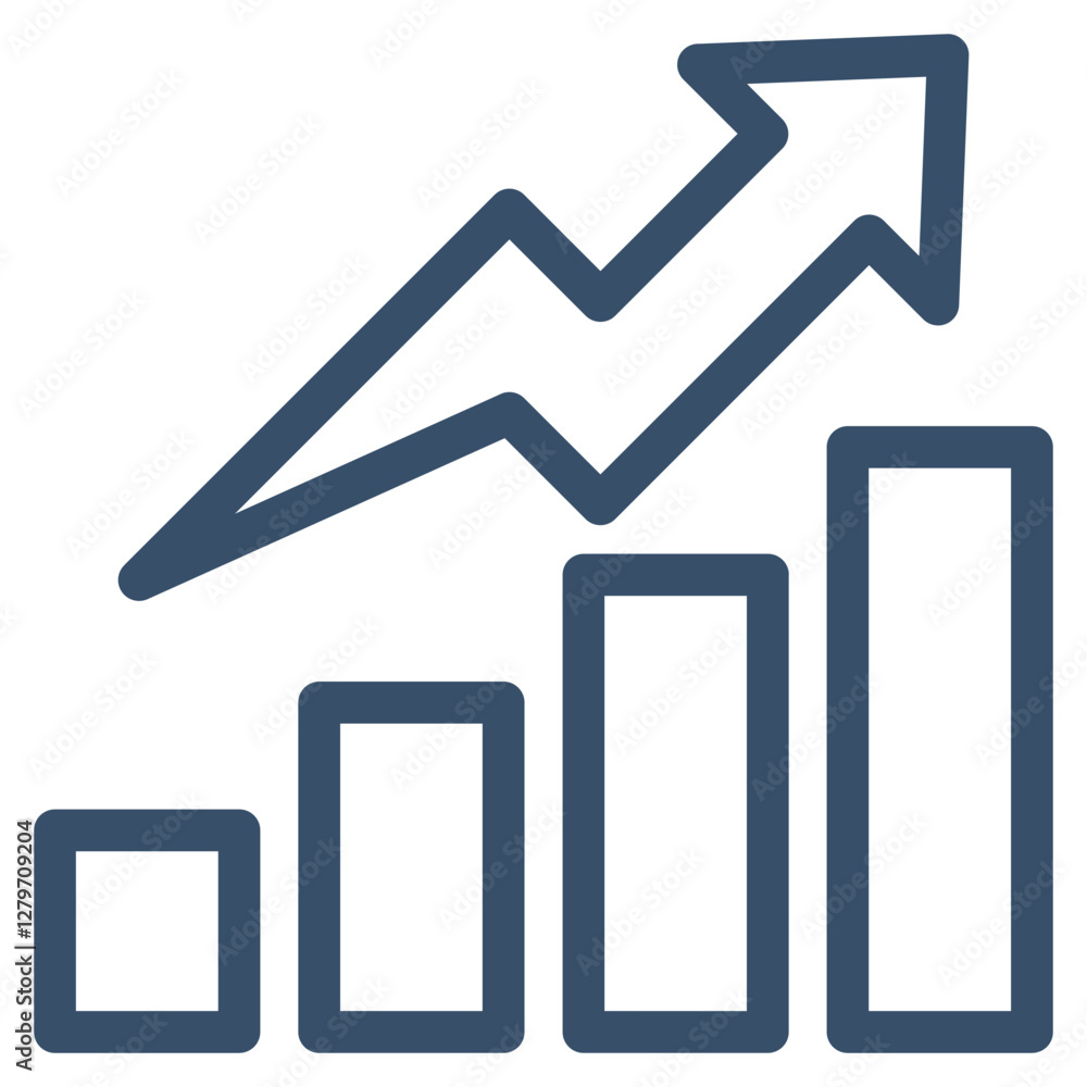 Chart Icon Element For Design