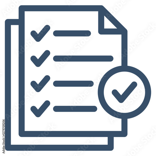 List Icon Element For Design