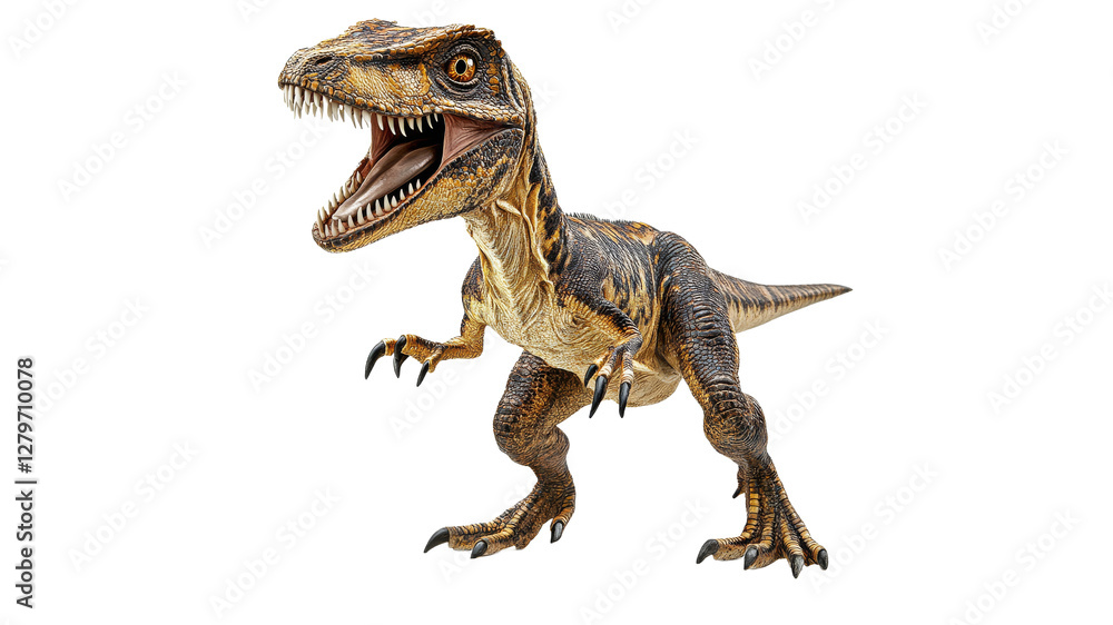 Detailed dinosaur model with realistic features Detailed dinosaur model with realistic features