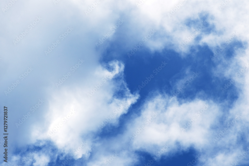 Beautiful clear cloudy in sunlight calm season Beautiful clear cloudy in sunlight calm season