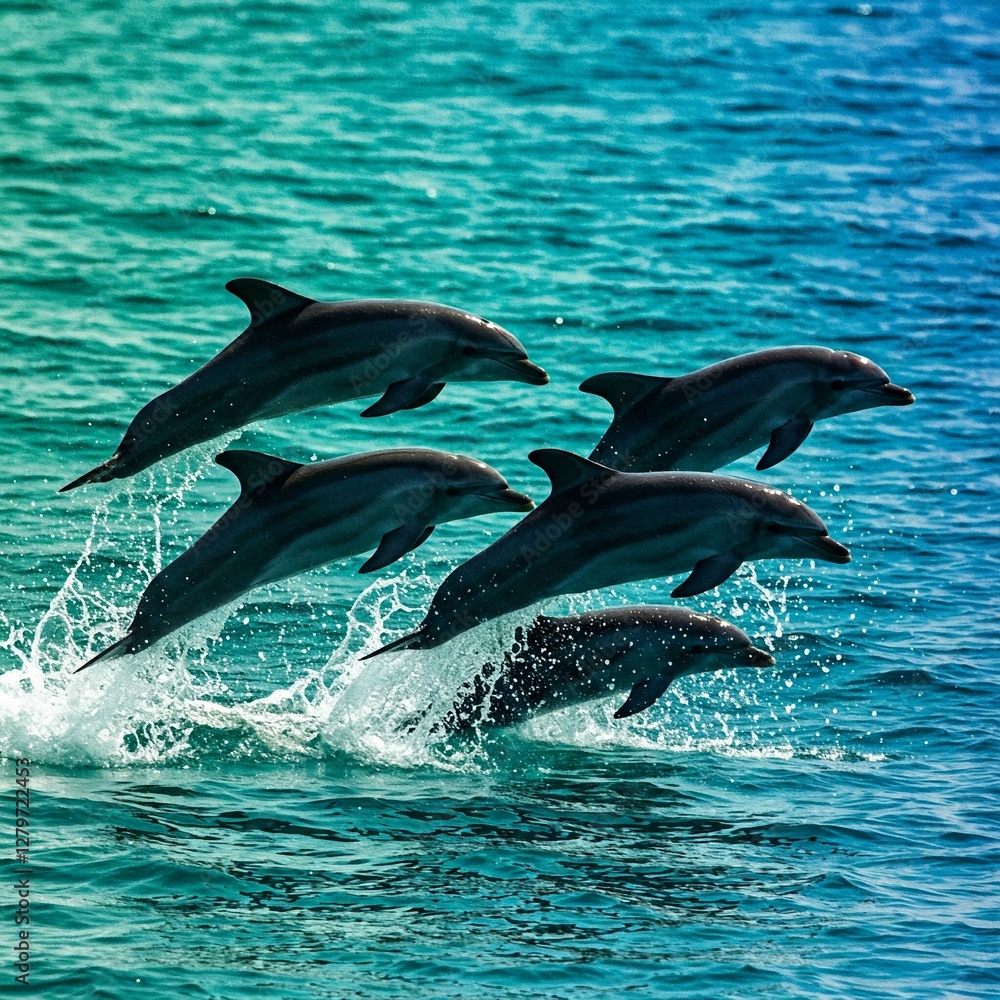 Fototapeta premium Dolphin Picture Art