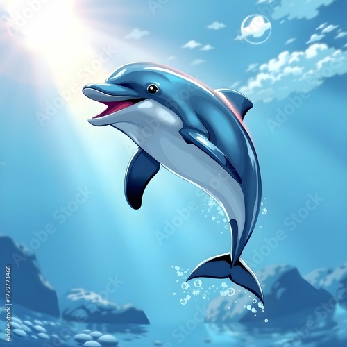 Dolphin Picture Art