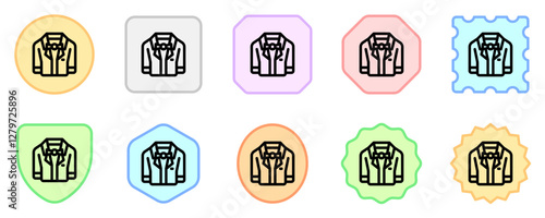 Editable wedding suit vector icon. Wedding, valentine, love, celebration. Part of a big icon set family. Perfect for web and app interfaces, presentations, infographics, etc