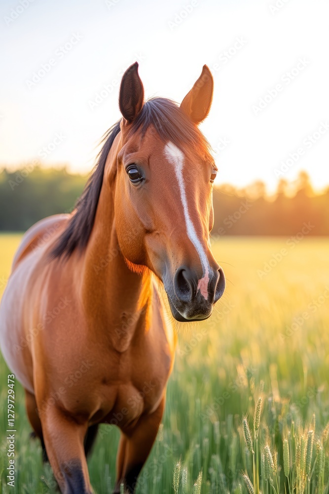 Obraz premium Horse closeup