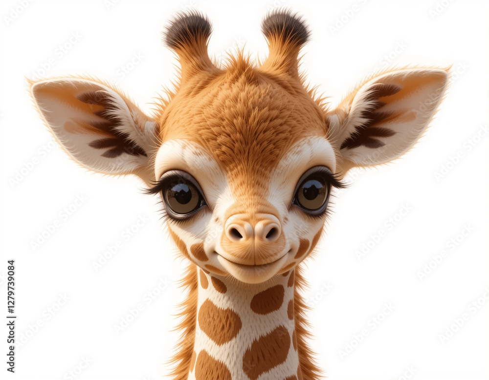 Obraz premium Towering Grace: Giraffe Collection