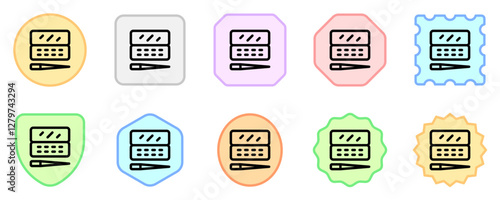 Editable blusher vector icon. Cosmetics, makeup, skincare, beauty. Part of a big icon set family. Perfect for web and app interfaces, presentations, infographics, etc