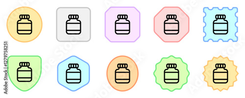 Editable supplement vector icon. Part of a big icon set family. Perfect for web and app interfaces, presentations, infographics, etc