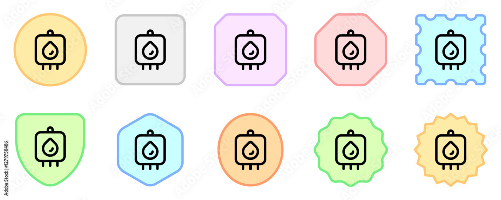 Editable blood pack vector icon. Part of a big icon set family. Perfect for web and app interfaces, presentations, infographics, etc Editable blood pack vector icon. Part of a big icon set family. Perfect for web and app interfaces, presentations, infographics, etc