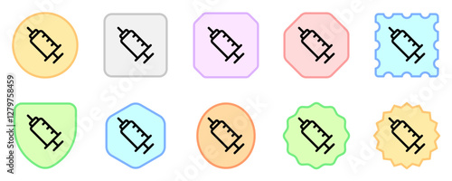 Editable syringe vector icon. Part of a big icon set family. Perfect for web and app interfaces, presentations, infographics, etc