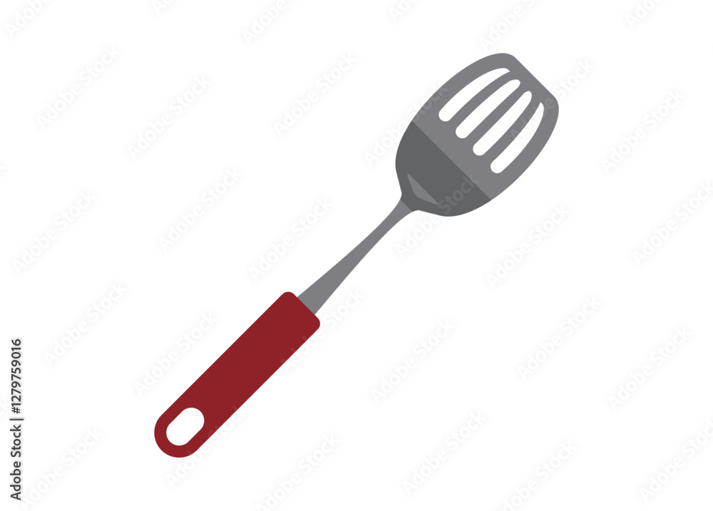 Kitchen spatula. Simple flat illustration. Kitchen spatula. Simple flat illustration.