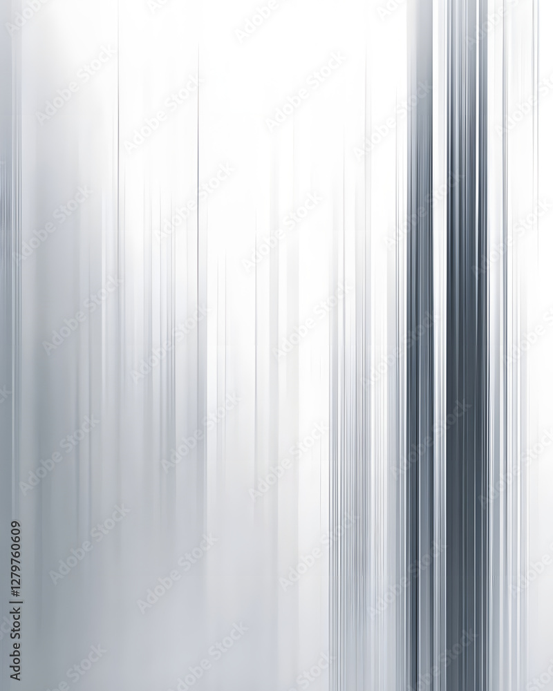 Obraz premium Abstract Grey and White Vertical Lines