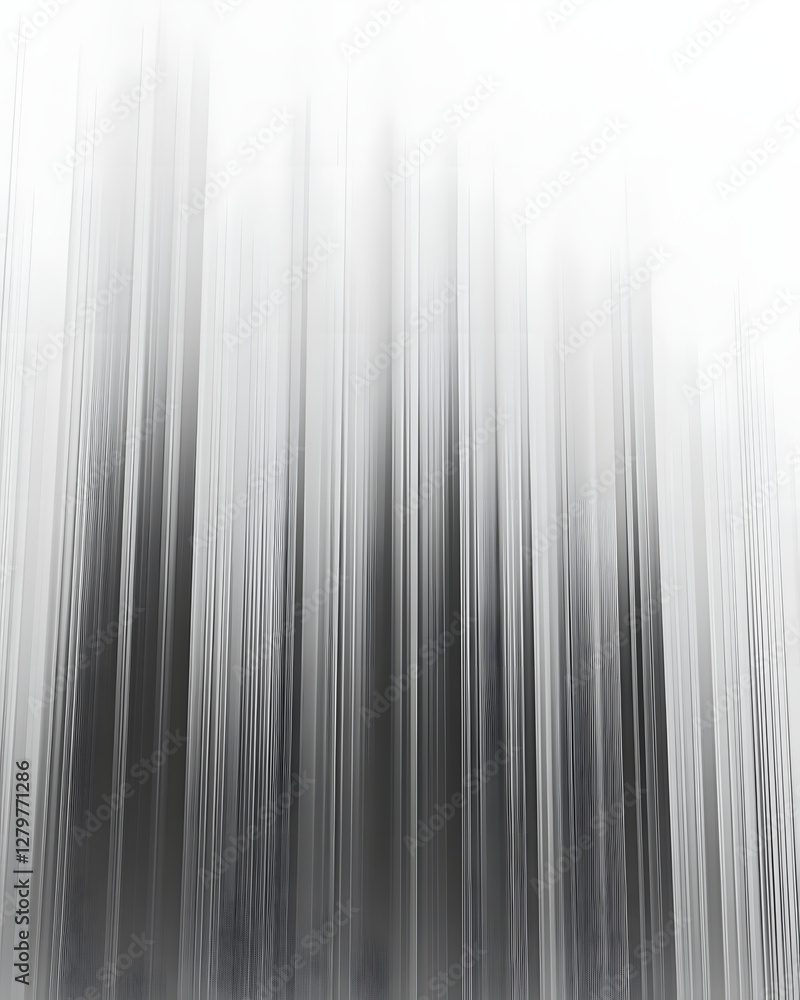 Obraz premium Grayscale Vertical Line Abstract