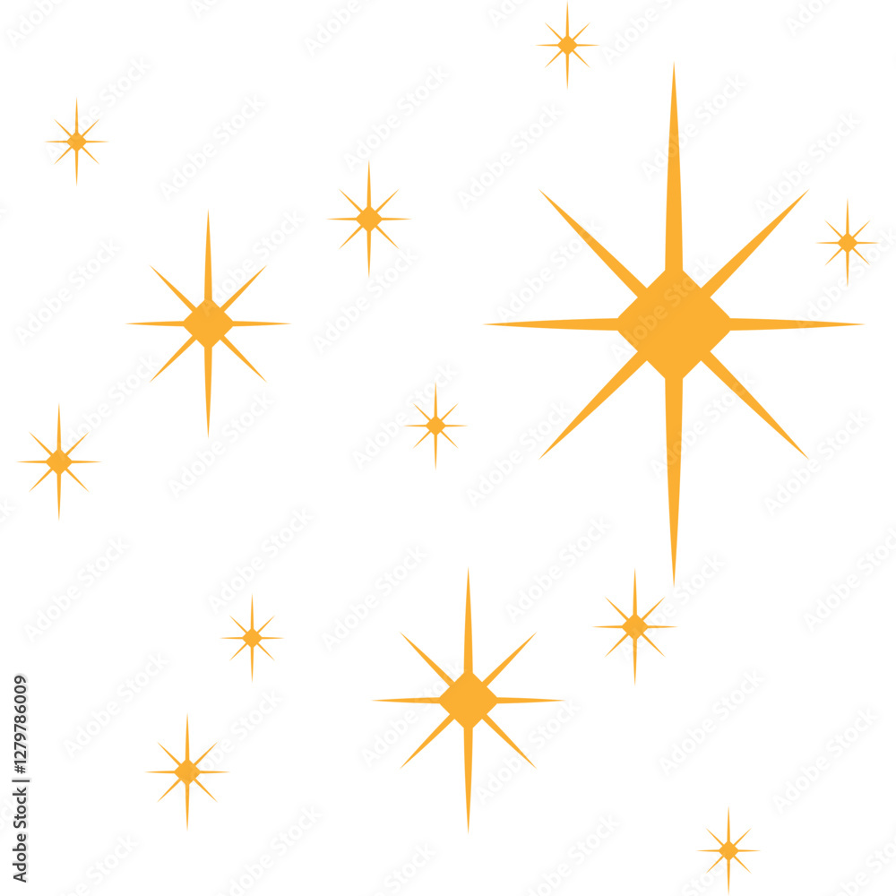 Sparkling Stars Decoration Sparkling Stars Decoration