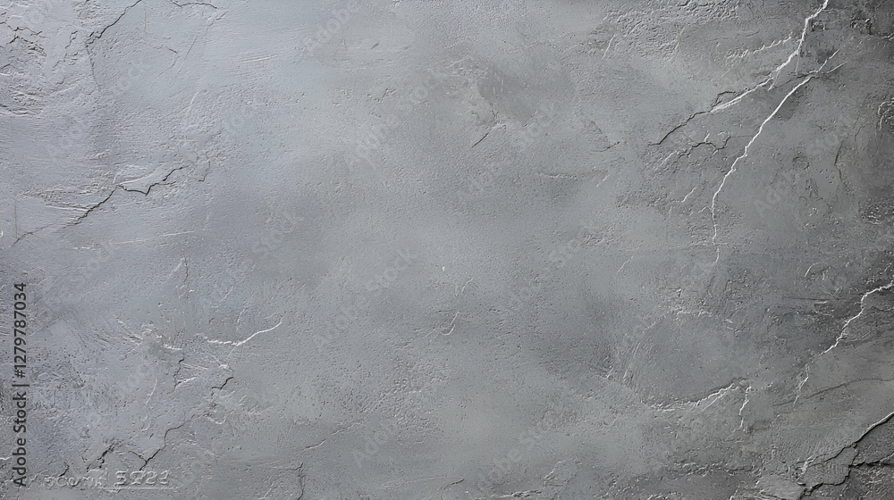 Naklejka premium Grey textured concrete background, studio shot