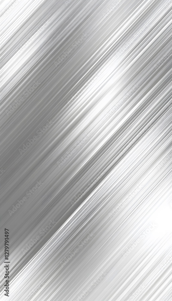 Silver Light Streaks Across a Diagonal Abstract Background Silver Light Streaks Across a Diagonal Abstract Background
