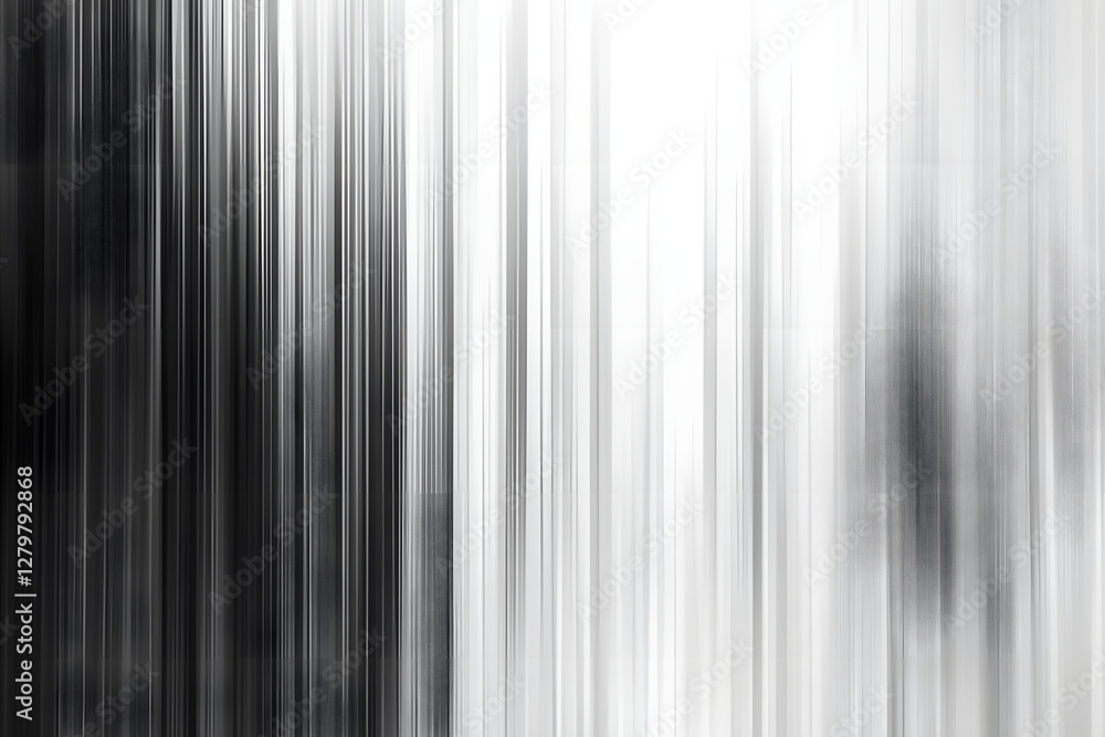 Fototapeta premium Grayscale Vertical Line Abstract Image