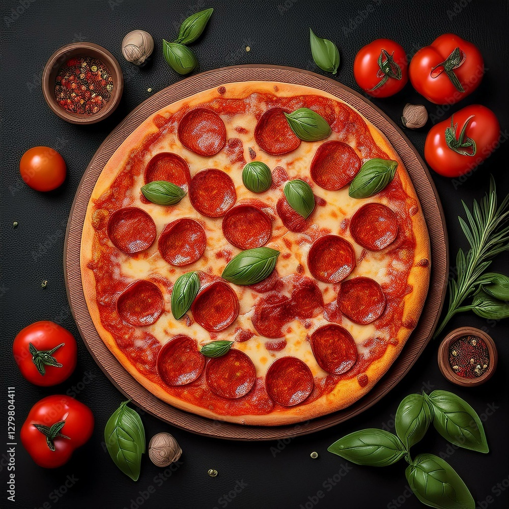 Salamipizza Salamipizza