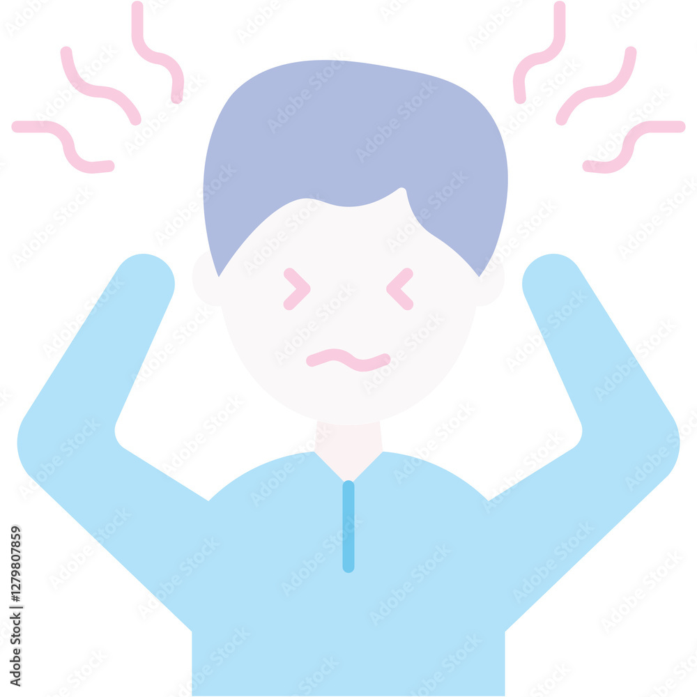 Headache Illustration Headache Illustration