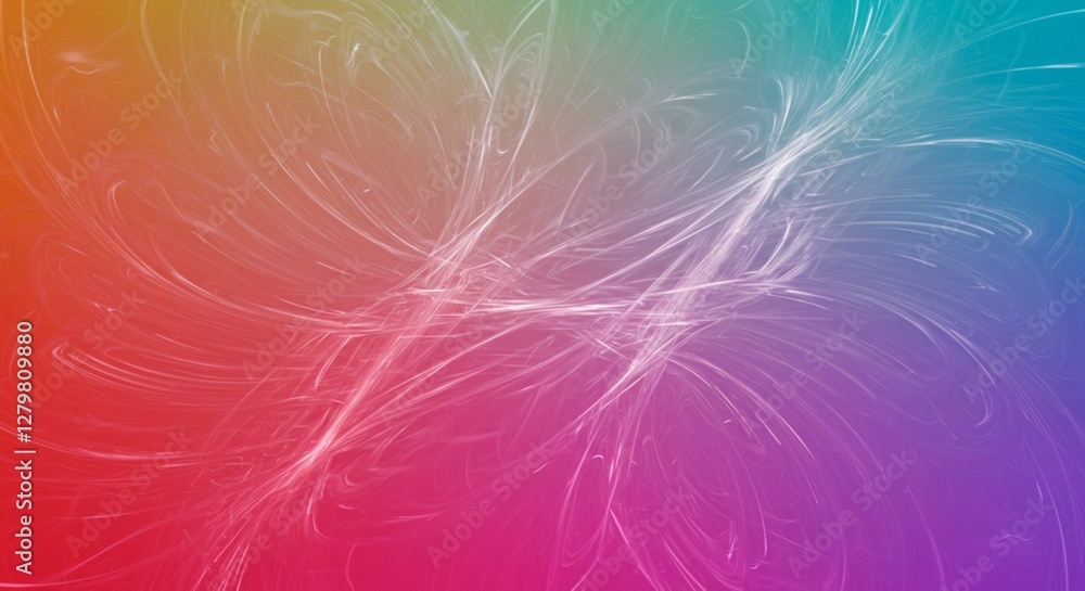 Abstract Colorful Swirls Vibrant Gradient Background with White Lines Artistic Digital Painting Abstract Colorful Swirls Vibrant Gradient Background with White Lines Artistic Digital Painting