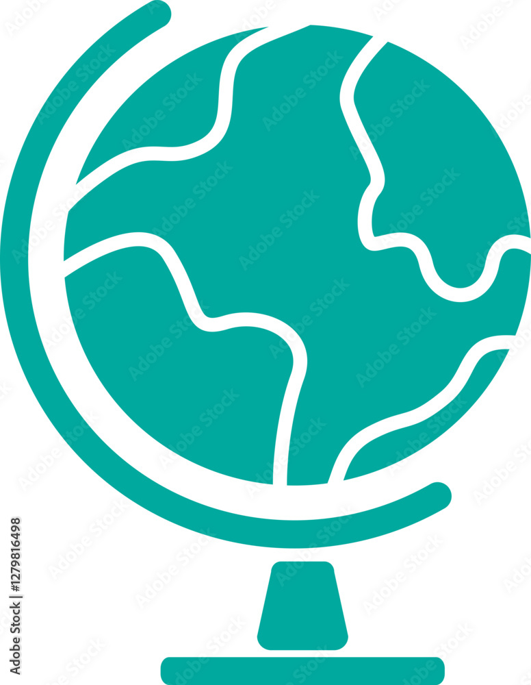 Obraz premium 지구본