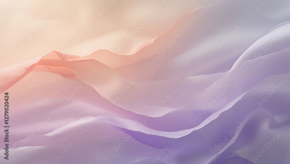 Obraz premium Elegant Abstract Textured Gradient Background in Soft Pastel Shades with a Subtle and Artistic Aesthetic