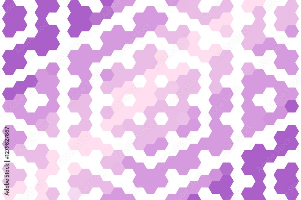 Purple pink geometric hexagon pattern with seamless interconnected design. Abstract modern concept Purple pink geometric hexagon pattern with seamless interconnected design. Abstract modern concept