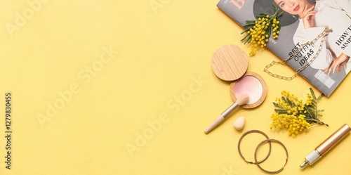 Decorative cosmetics with s...